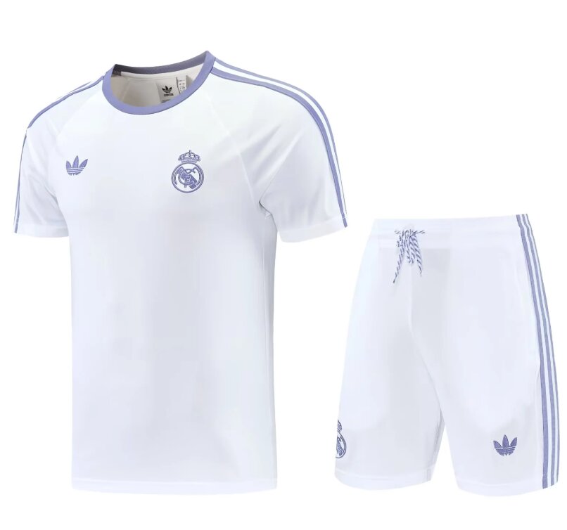 AAA Quality Real Madrid 26/27 White/Purple Training Kit